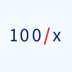 100x company logo