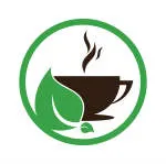 Green flow's cafe company logo